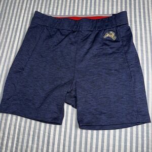 Tracksmith Women's Session Shorts Small Navy Heather Running Compression Hare